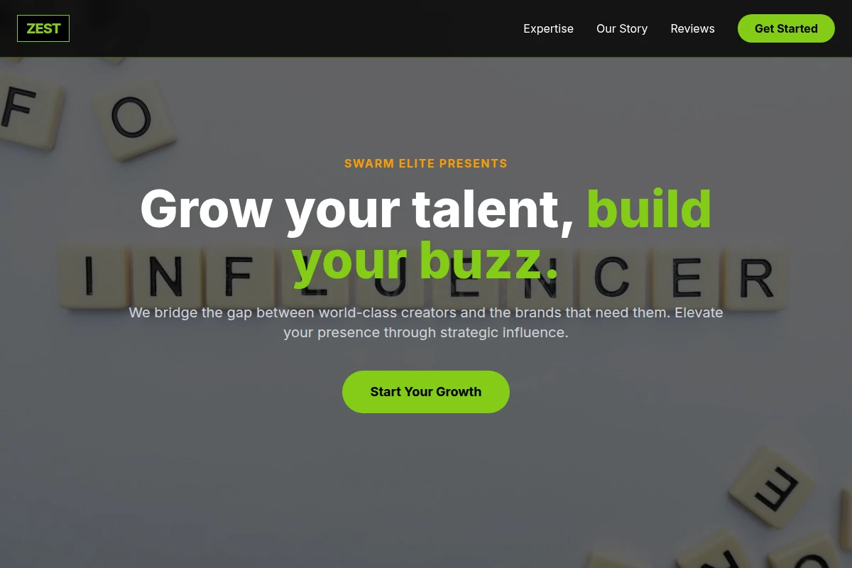 Zest Influencer Marketing
