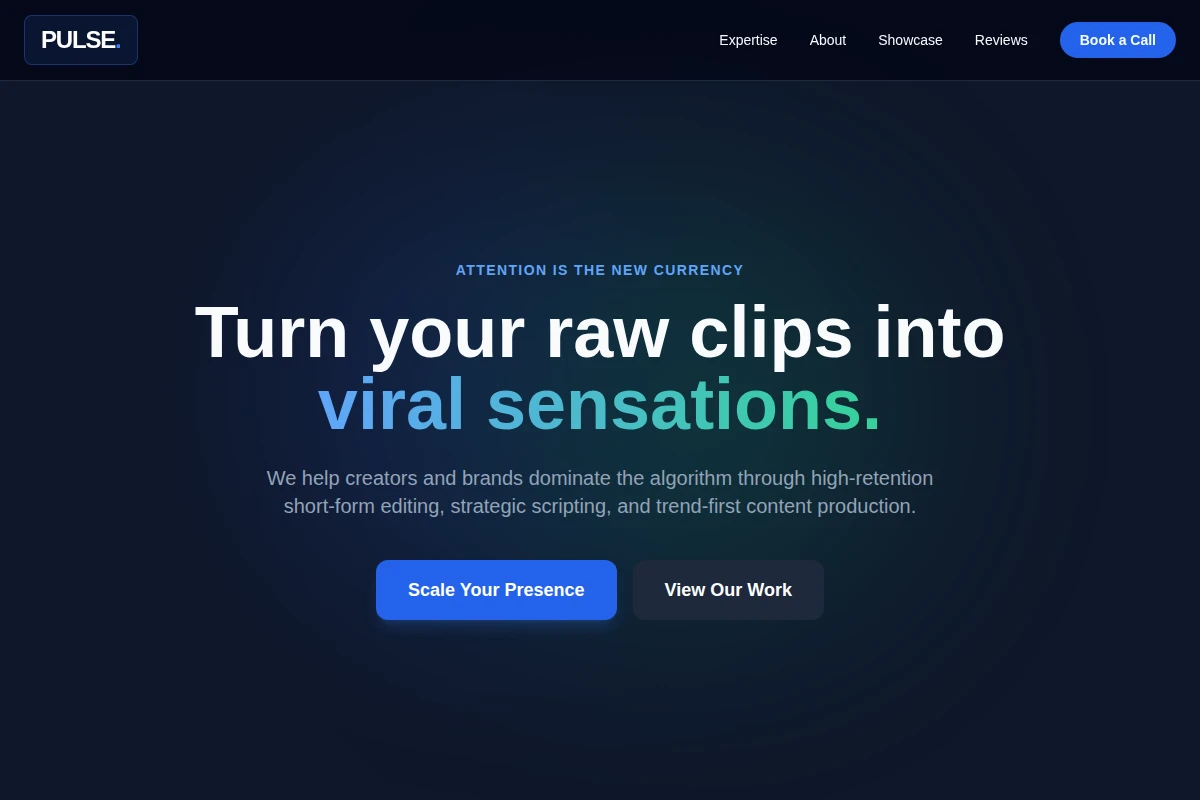 Pulse Short Form Video Agency