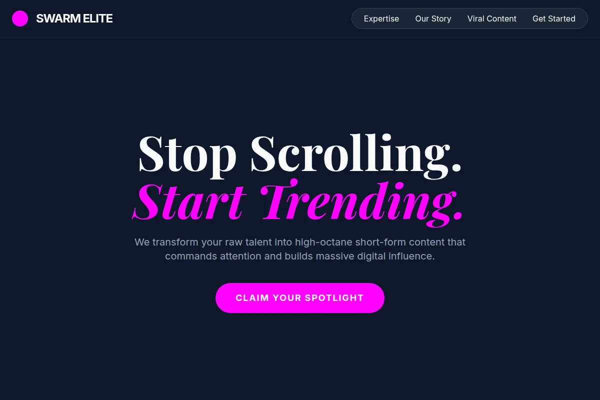 Beat Short Form Video Agency