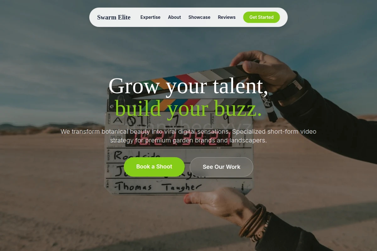 Garden Short Form Video Agency