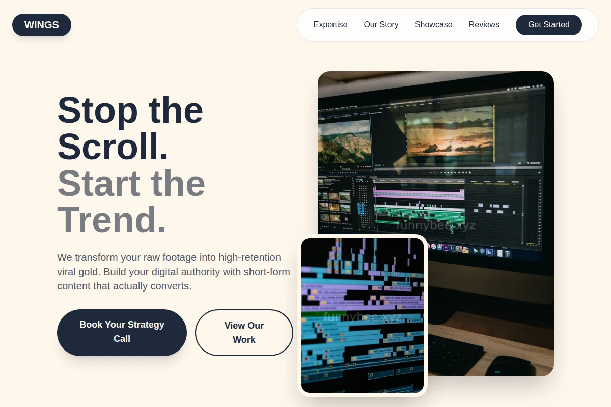 Wings Short Form Video Agency