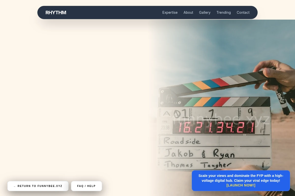 Rhythm Short Form Video Agency