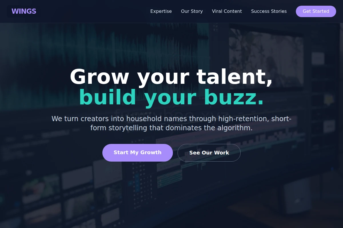 Wings Short Form Video Agency