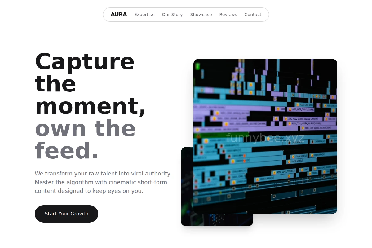 Aura Short Form Video Agency