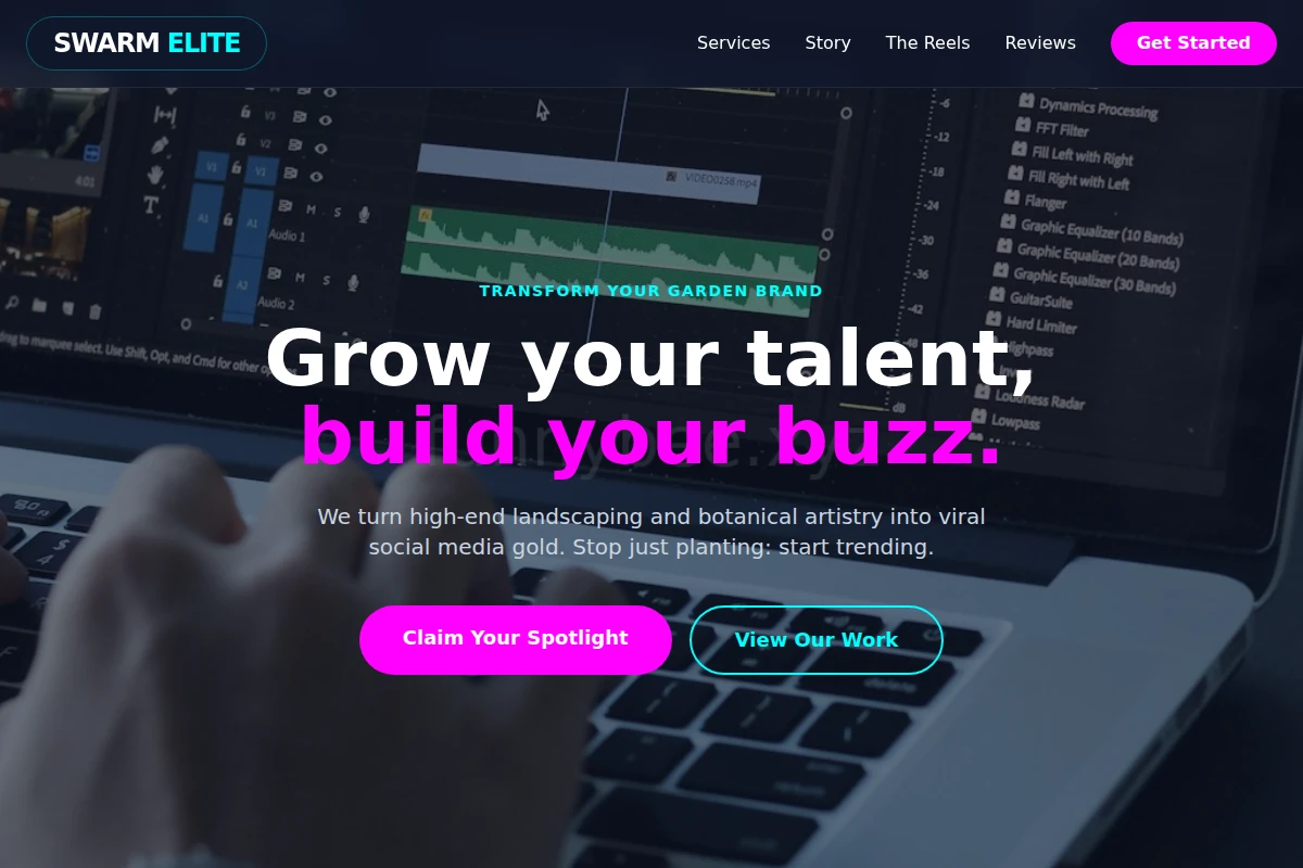 Garden Short Form Video Agency