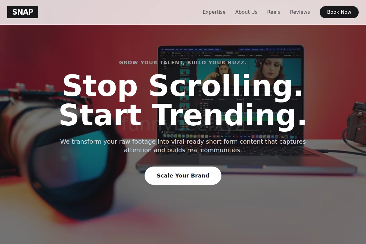 Snap Short Form Video Agency