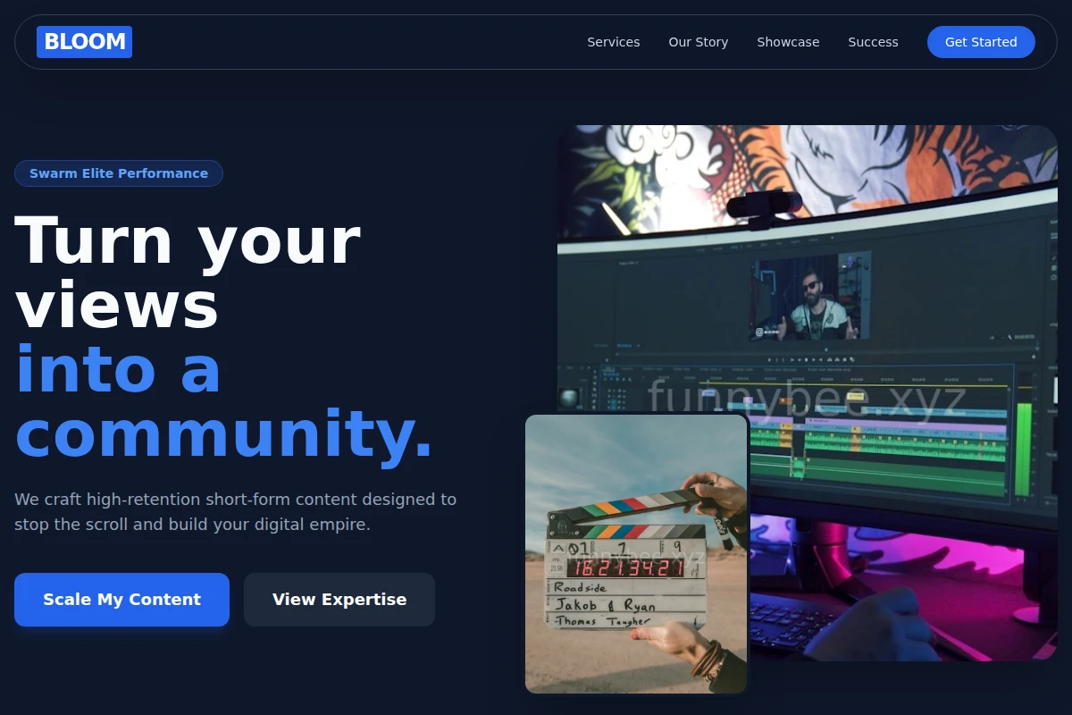 Bloom Short Form Video Agency
