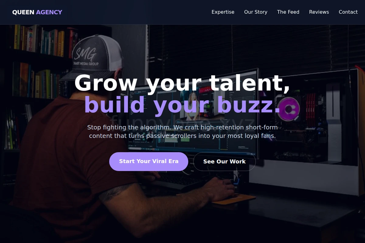 Queen Short Form Video Agency